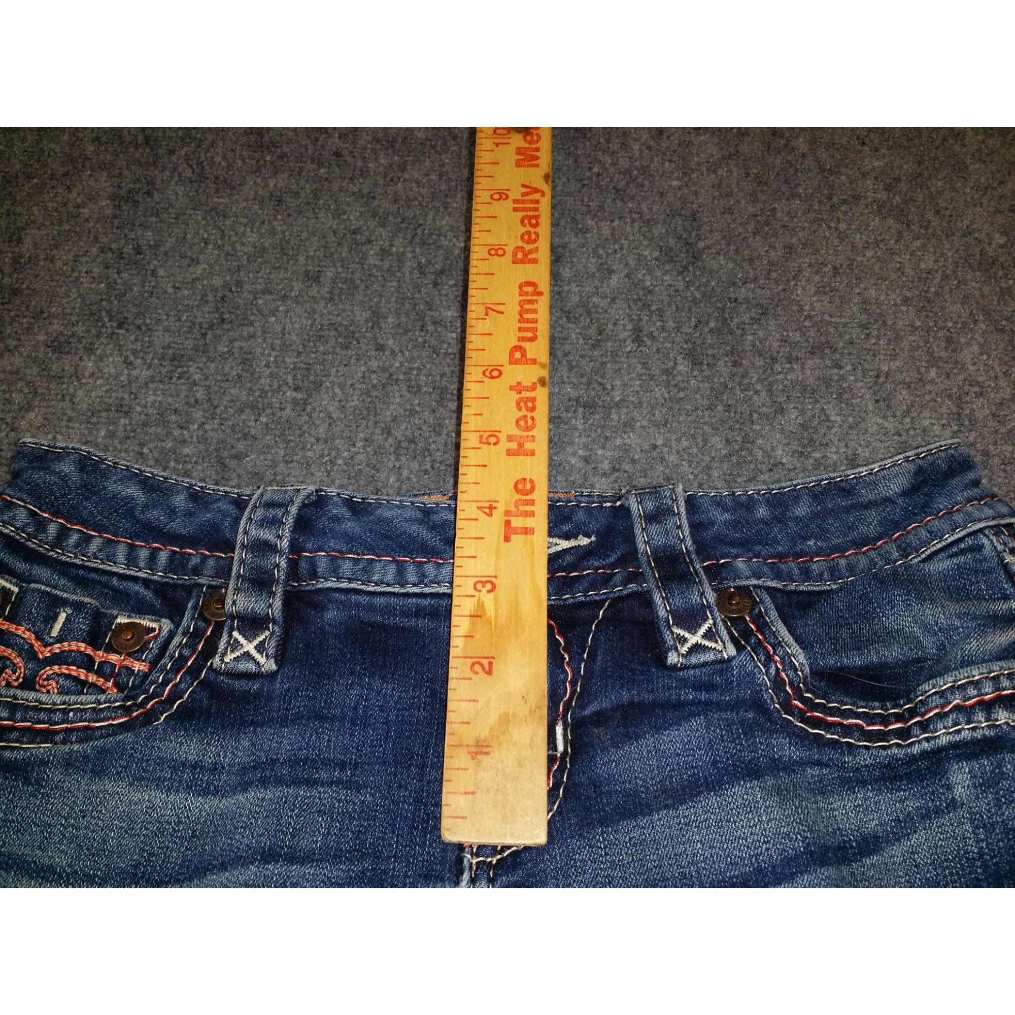 Rock Revival Rock Revival Alivia Skinny Jeans Women Sz 25 Rhinestone Embr Size 25" / US 0 / IT 36 - 4 Thumbnail