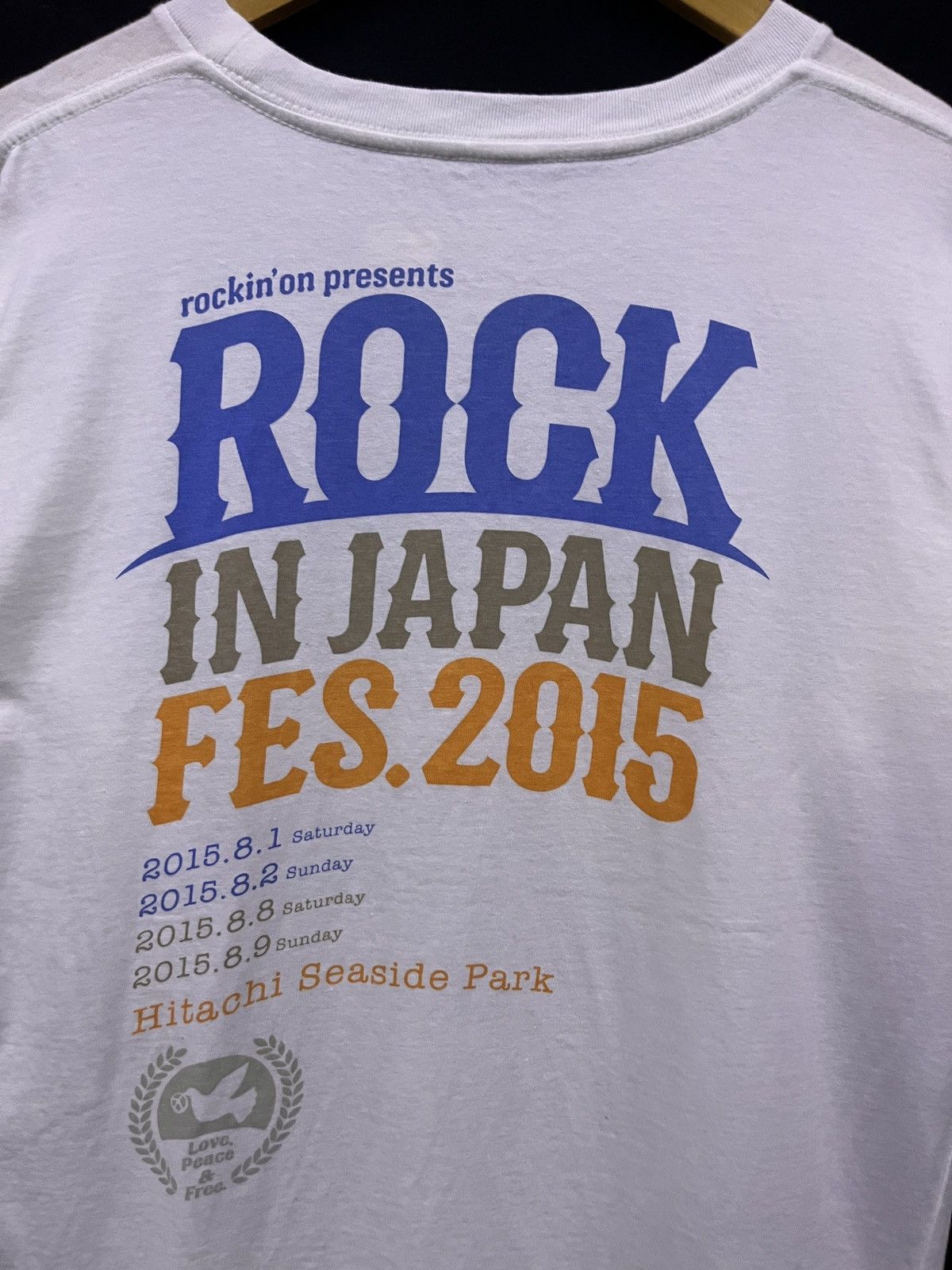 Vintage VINTAGE MONSTER ROCK IN JAPAN FEST 2015 TSHIRT Size US M / EU 48-50 / 2 - 7 Thumbnail