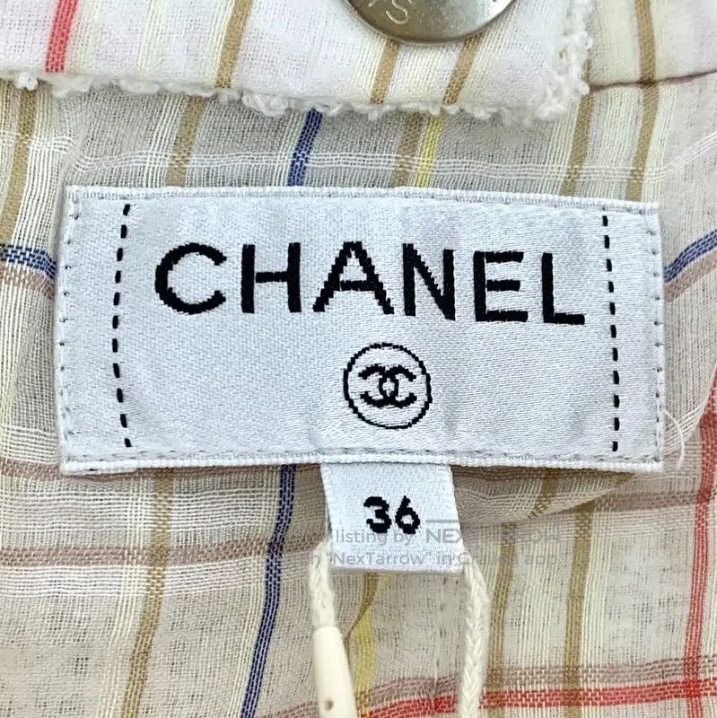 Chanel Chanel White Nylon Skirt Size XS . Size 22" - 6 Thumbnail