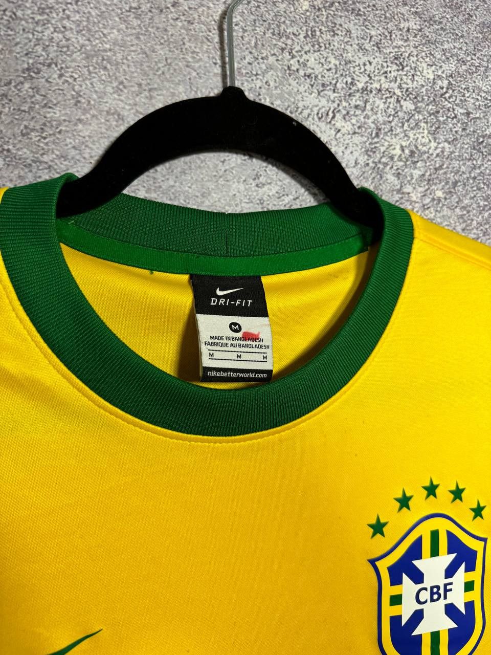 Nike Brazil National Team 2014 Nike Soccer Jersey Medium Size US M / EU 48-50 / 2 - 8 Thumbnail