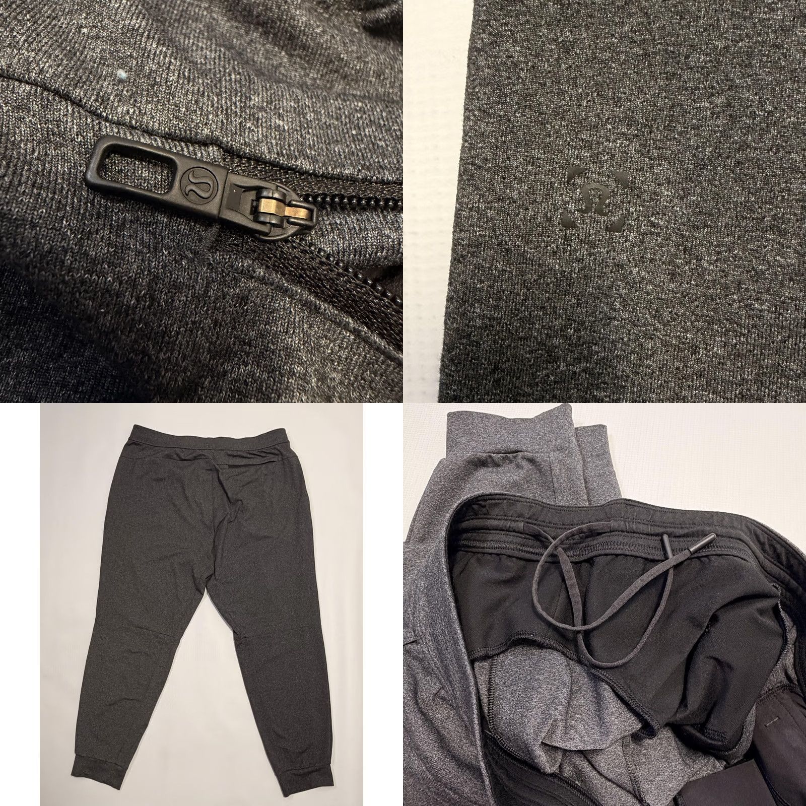Lululemon Lululemon Intent Jogger Pants Mens 2XL Gray Knit Elastic Waist Pockets Athletic Jogger Activewear Casual Travel Mens Size US 39 - 9 Thumbnail