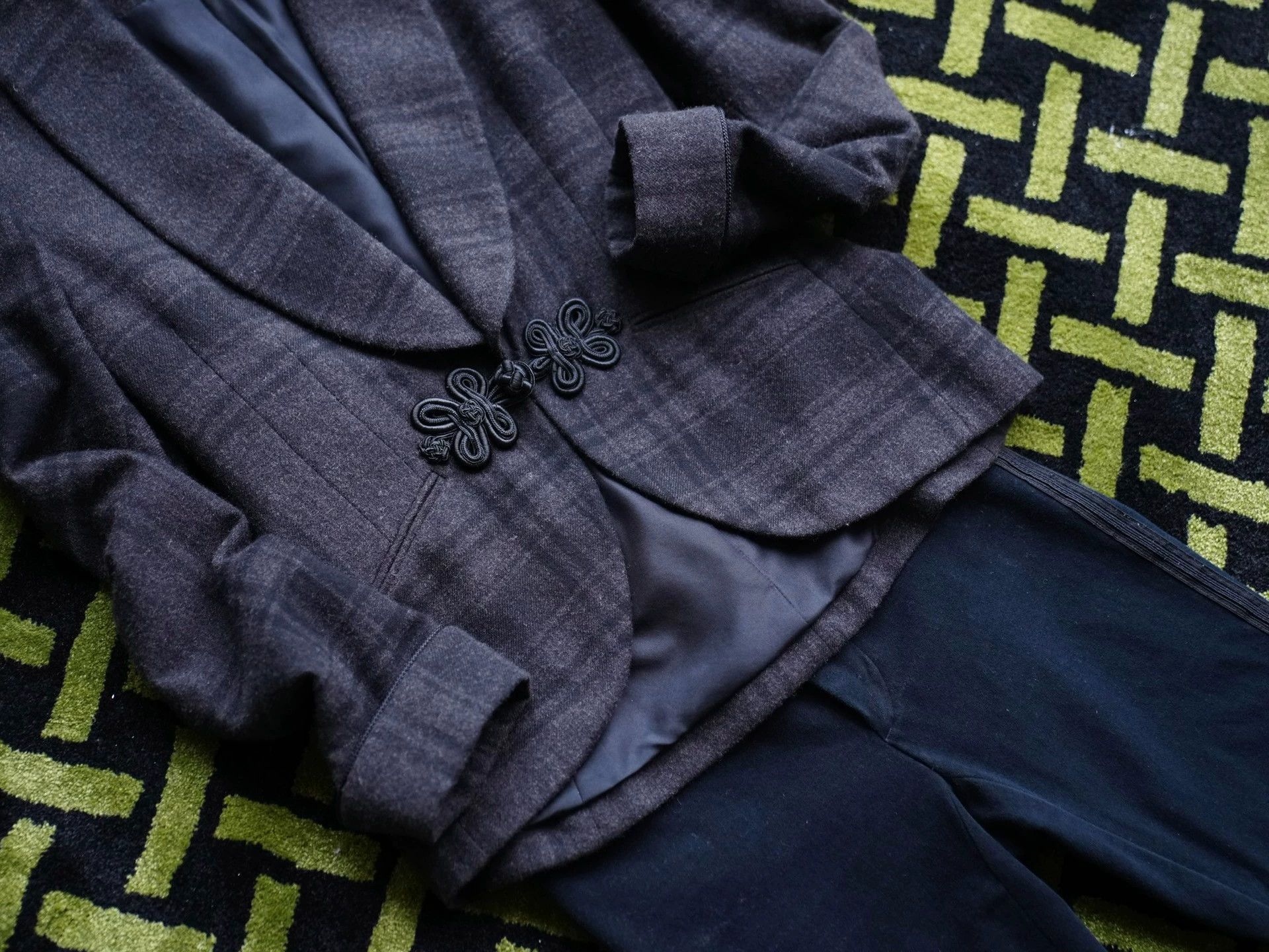 Polo Ralph Lauren Ralph Lauren Wool Knot Suit & Pants Set US4/US2 Size S / US 4 / IT 40 - 2 Thumbnail