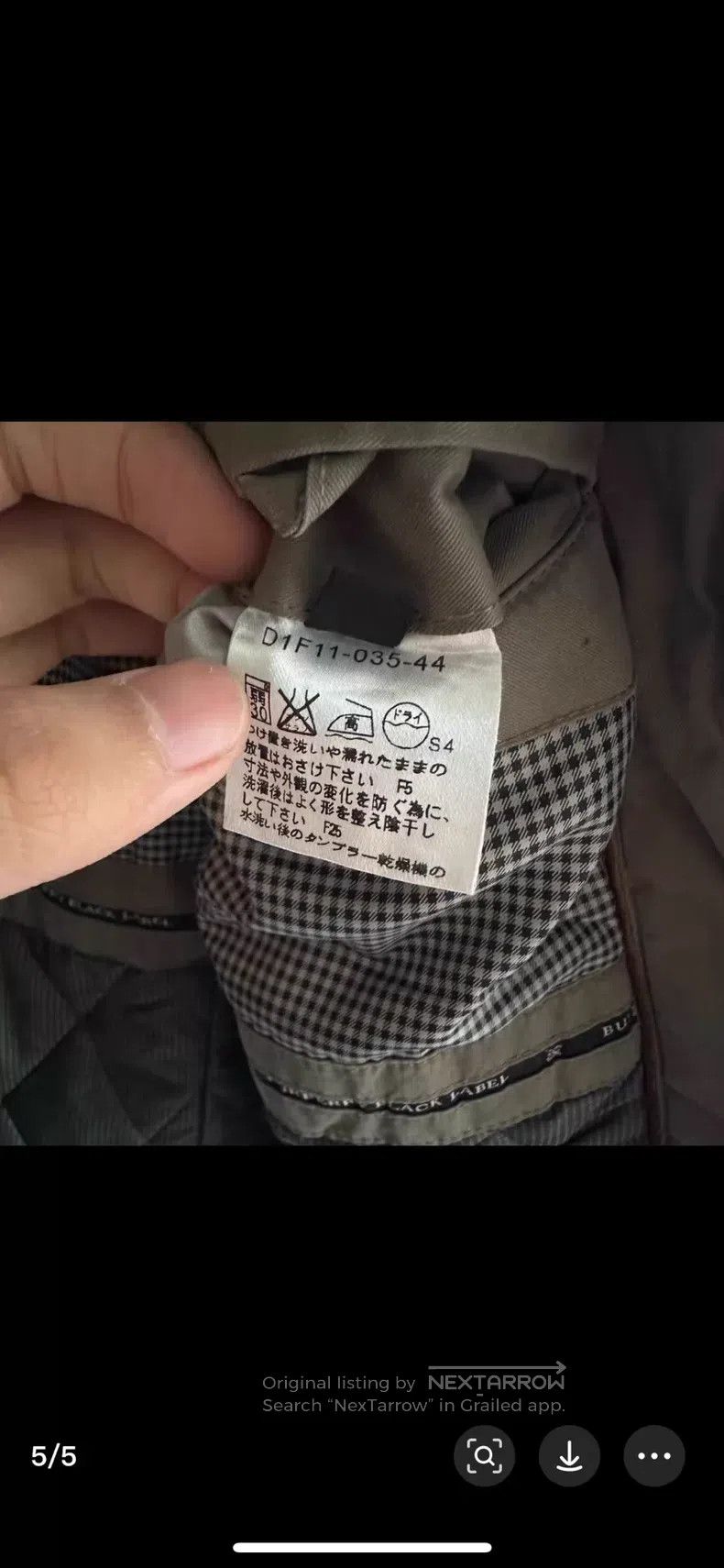Burberry Burberry Black Label Windbreaker Jacket i Size US L / EU 52-54 / 3 - 5 Thumbnail