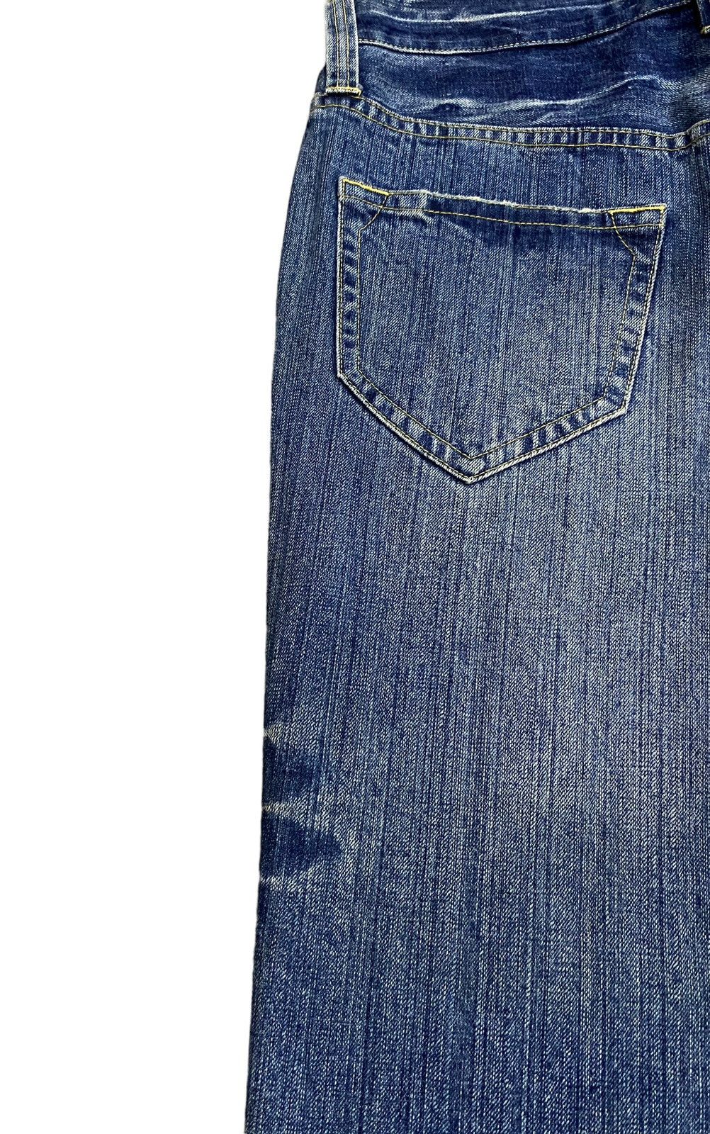 If Six Was Nine Rare Design Vintage Japanese Brand Sukajan Jeans 1990s Size US 30 / EU 46 - 6 Thumbnail