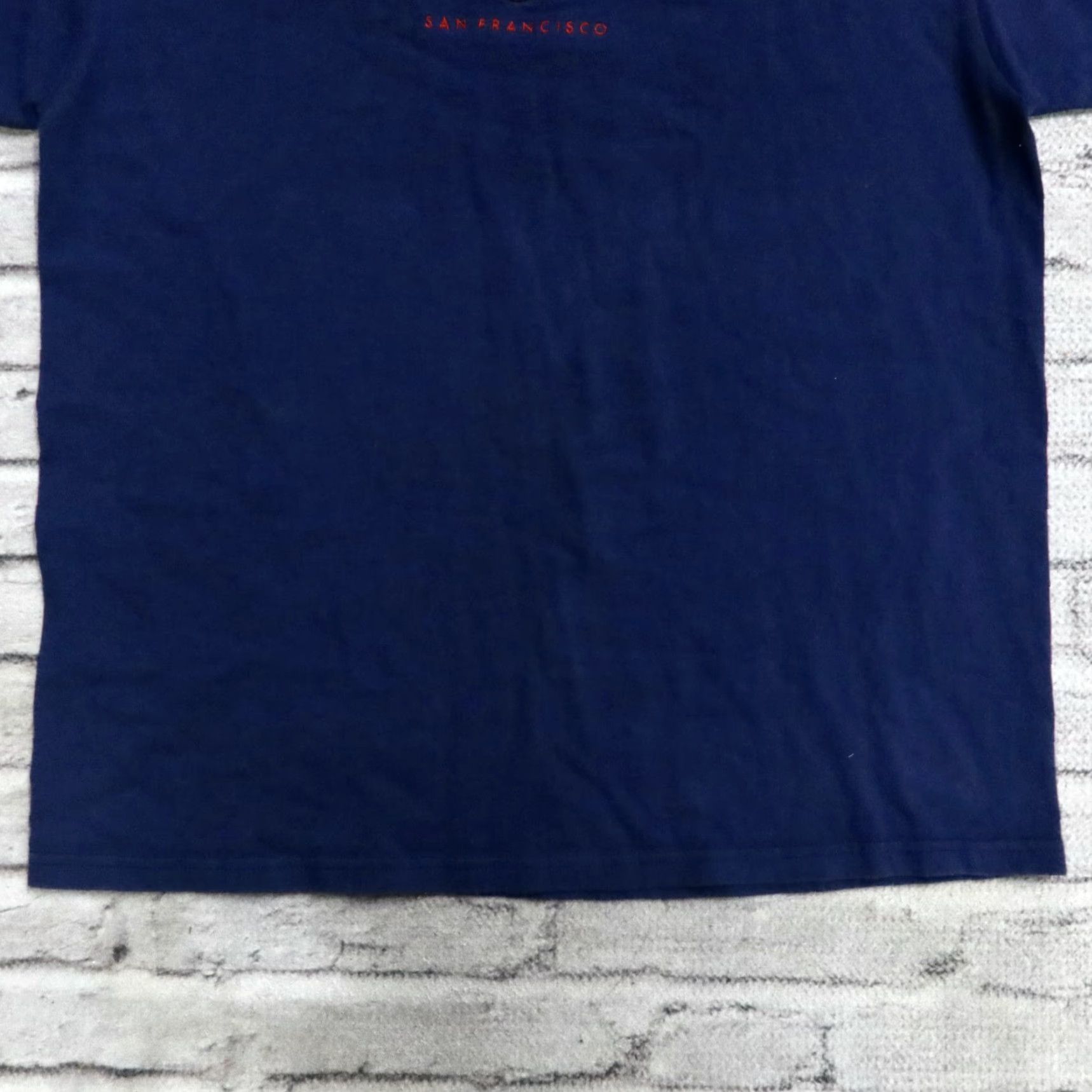 Nike Vintage Nike Town San Francisco Shirt XL Navy Mens Size US XL / EU 56 / 4 - 3 Thumbnail