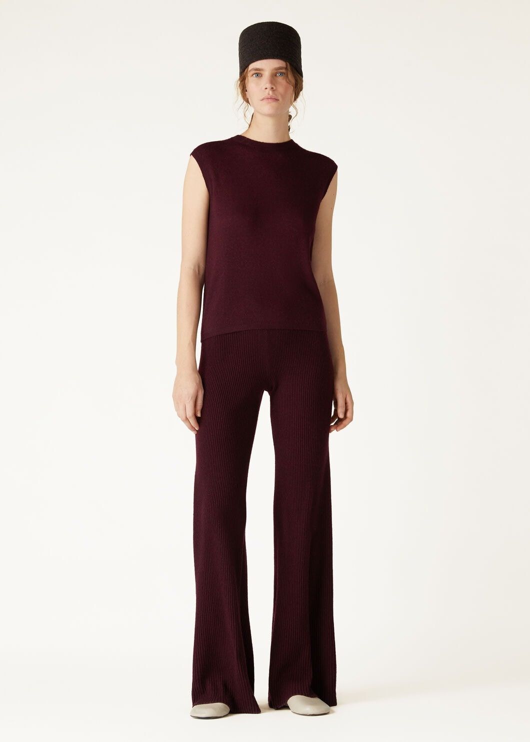 Loro Piana o1srvl11e0825 FAO2842 Camino Pant in Burgundy Size 26" / US 2 / IT 38 - 2 Thumbnail