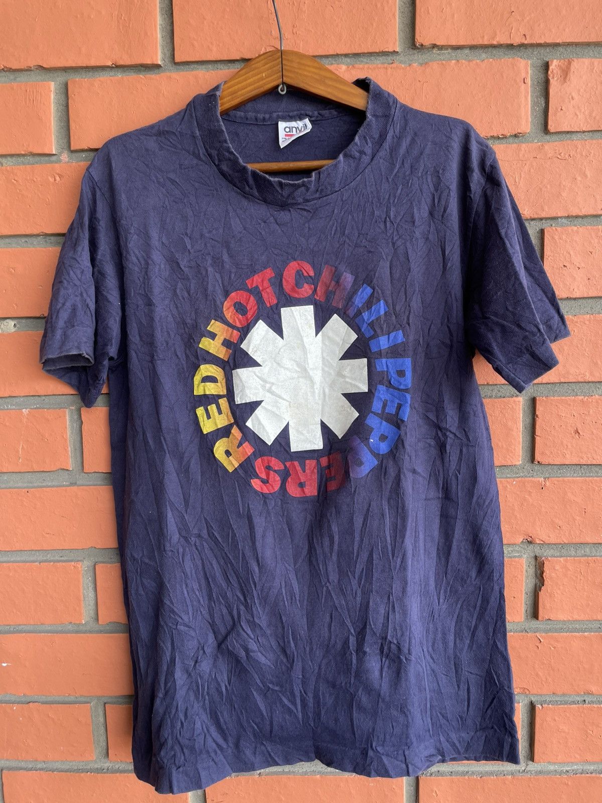 Band Tees Vintage 90’s Red Hot Chili Peppers RHCP band by Anvil size N Size US M / EU 48-50 / 2 - 1 Thumbnail