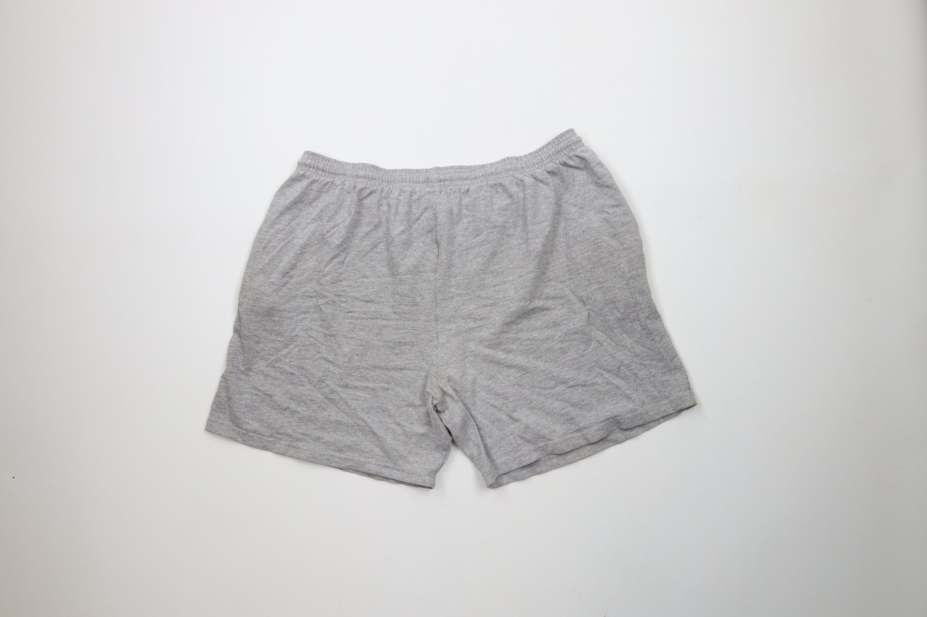 Vintage Vintage 90s Eldora Speedway Racing Above Knee Shorts Gray Size US 36 / EU 52 - 12 Thumbnail