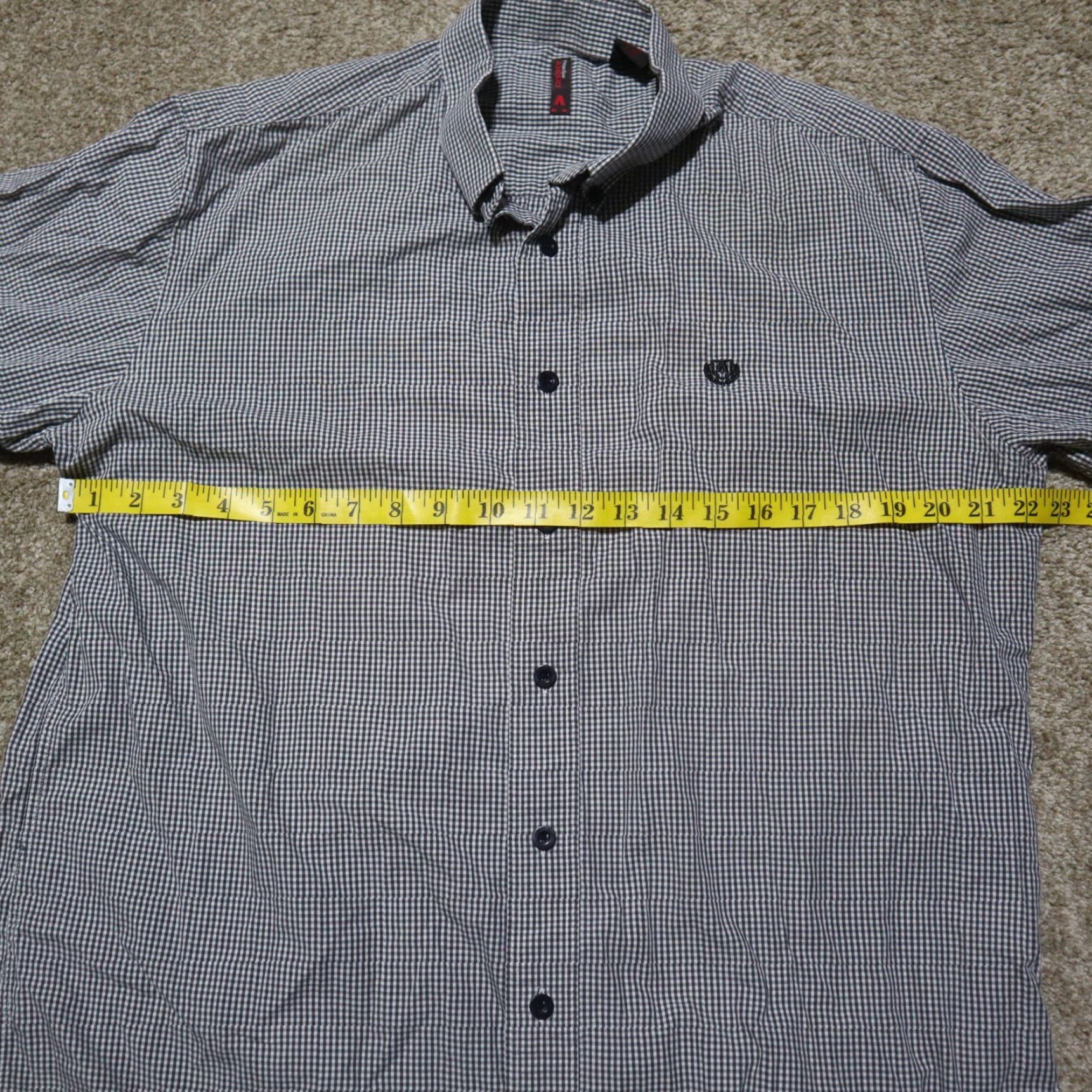 Perry Ellis PERRY ELLIS AMERICA Gray Checkered Button Down Shirt Men Size L Large Shirt Men L Gray Checkered Button-Down Perry Ellis America 90s Size US L / EU 52-54 / 3 - 4 Thumbnail