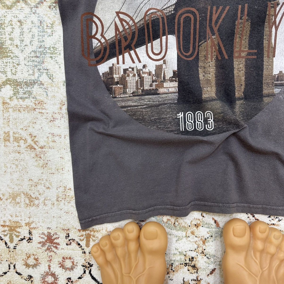 Japanese Brand × Vintage Vintage Japanese Style Brooklyn Adult” Love NY” T-shirts Size US M / EU 48-50 / 2 - 3 Thumbnail
