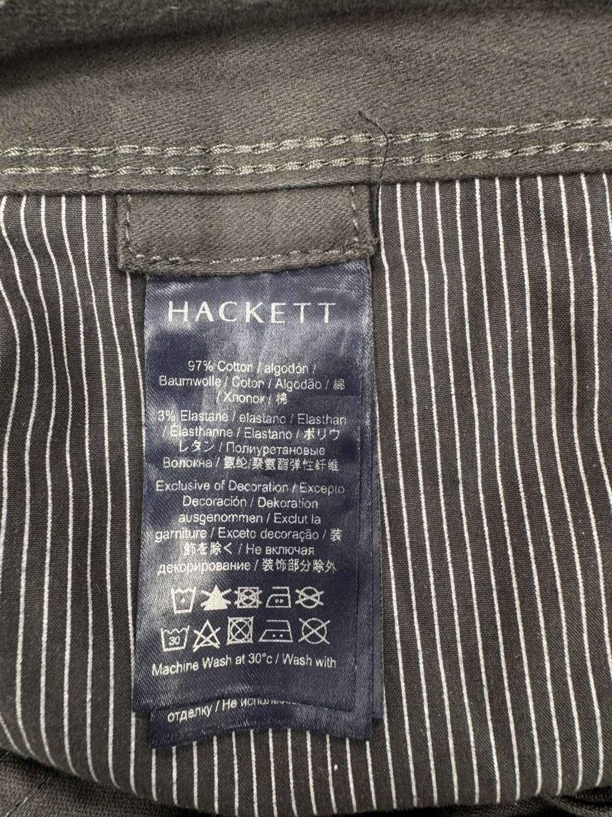 Hackett Hackett London Men Trousers Grey Size 32 Size US 32 / EU 48 - 10 Thumbnail