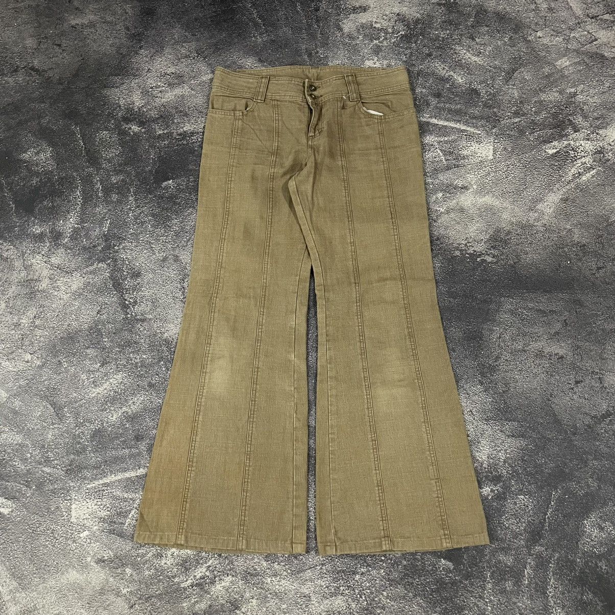 If Six Was Nine × Japanese Brand × Le Grande Bleu (L.G.B.) 90's michel klein flared jeans Size US 32 / EU 48 - 1 Thumbnail