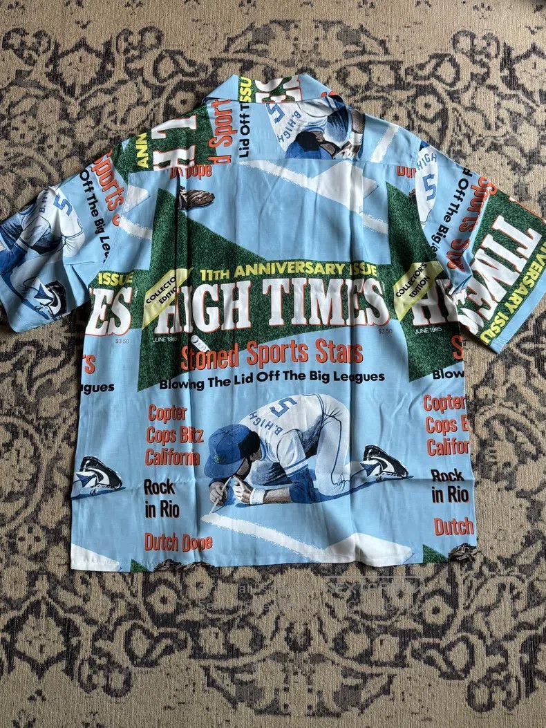 Other Wacko Maria Baseball-themed Hawaiian shirt Size US M / EU 48-50 / 2 - 2 Thumbnail