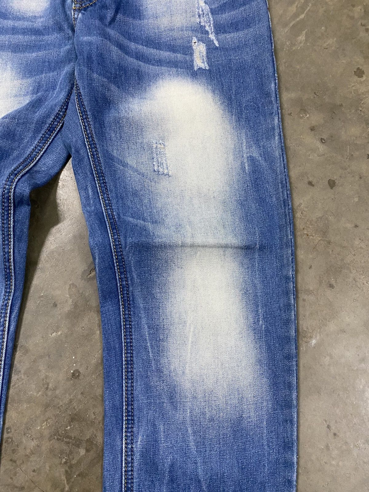 Dsquared2 × JNCO × Jean DSQUARED2 Jeans Distressed Style @250 Size US 31 - 10 Thumbnail