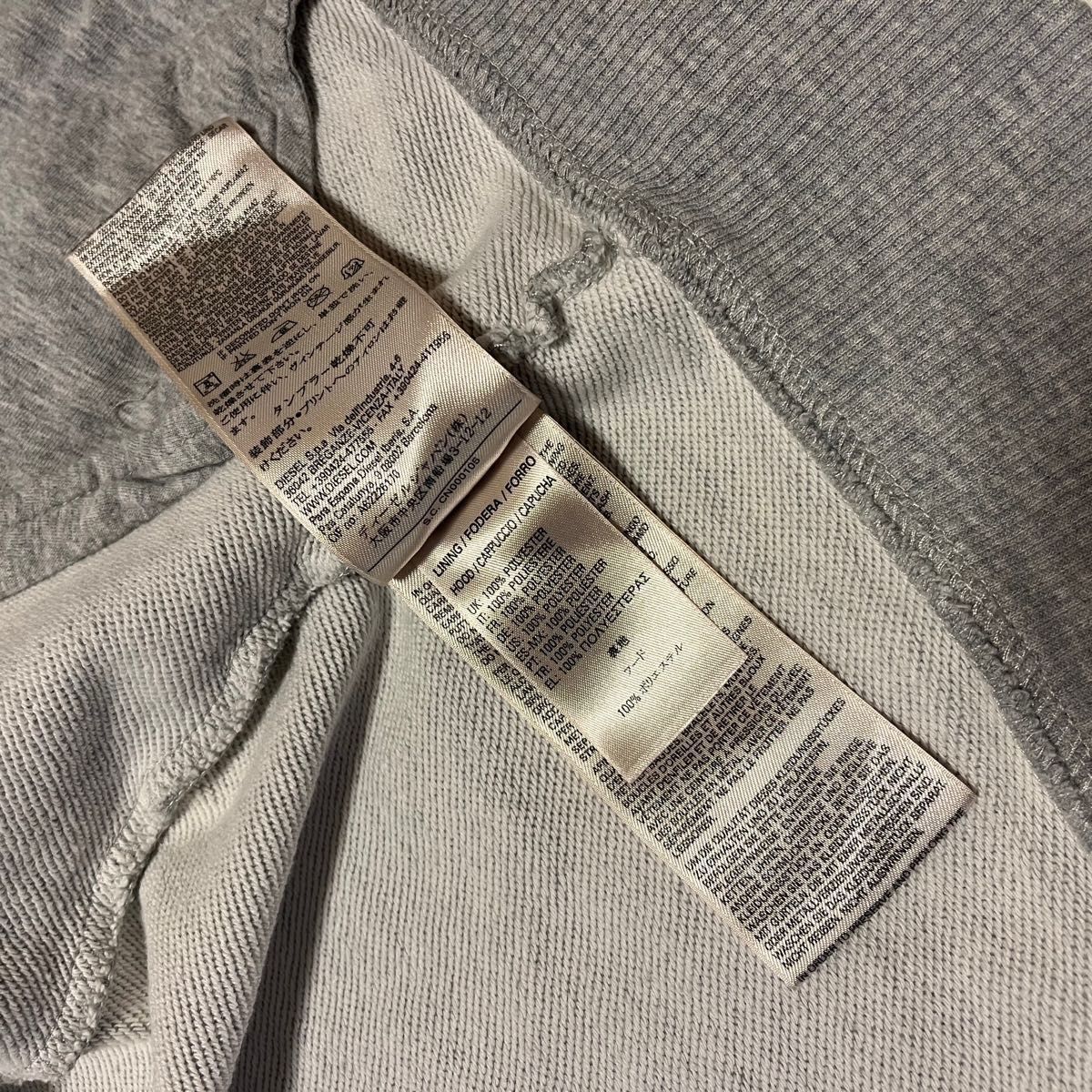 Diesel Archive diesel zip-up gimmick hoodie Size US S / EU 44-46 / 1 - 4 Thumbnail
