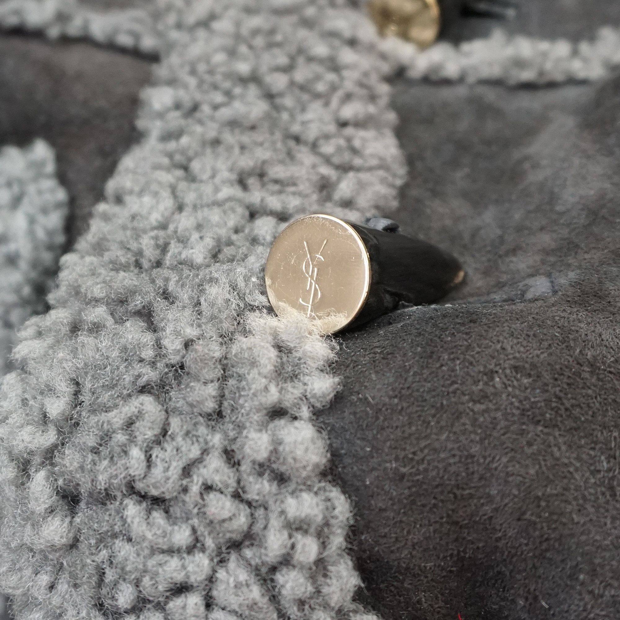 Saint Laurent Paris Yves Saint Laurent Rive Gauche AW06 Shearling Coat Size US M / EU 48-50 / 2 - 5 Thumbnail