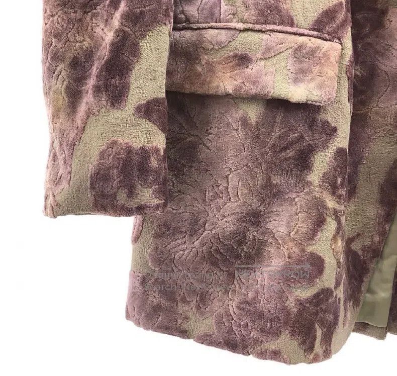 Dries Van Noten Dries Van Noten Runway-Edition Velvet Blazer Coat Size US XS / EU 42 / 0 - 3 Thumbnail