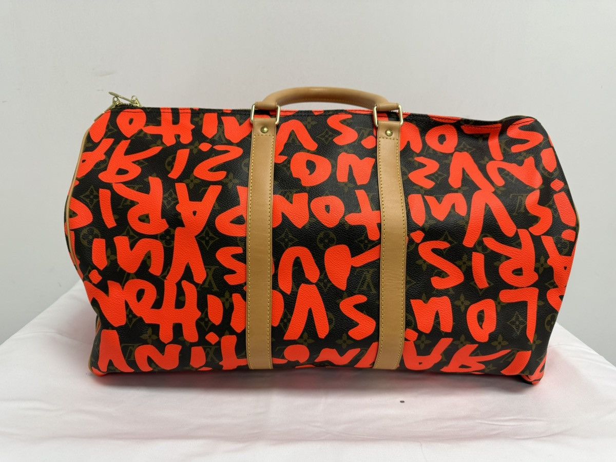 Louis Vuitton × Stephen Sprouse Louis Vuitton Stephen Sprouse Orange Graffiti Keepall 50 Size ONE SIZE - 5 Thumbnail