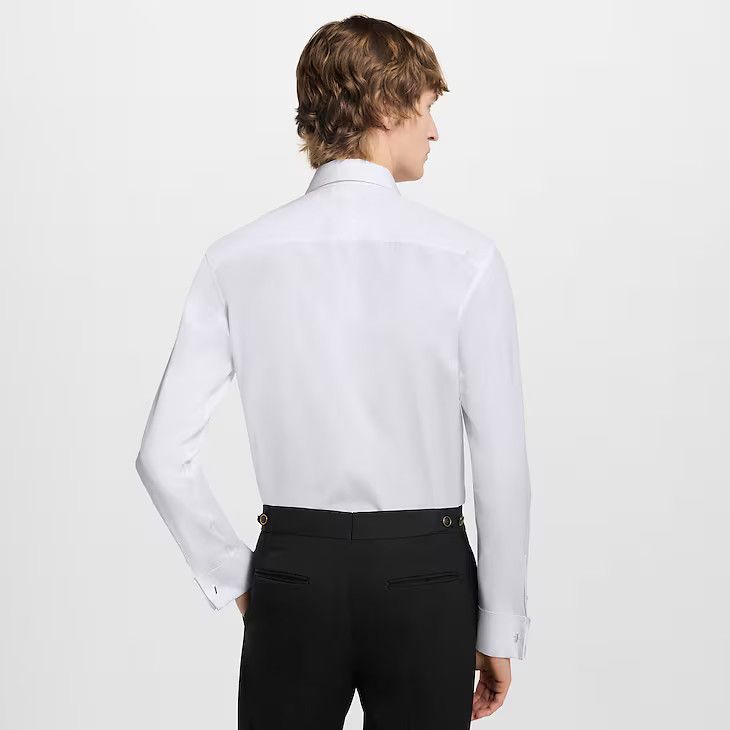 Louis Vuitton Bib Front Evening Shirt - 40 XL Size 40L - 7 Thumbnail