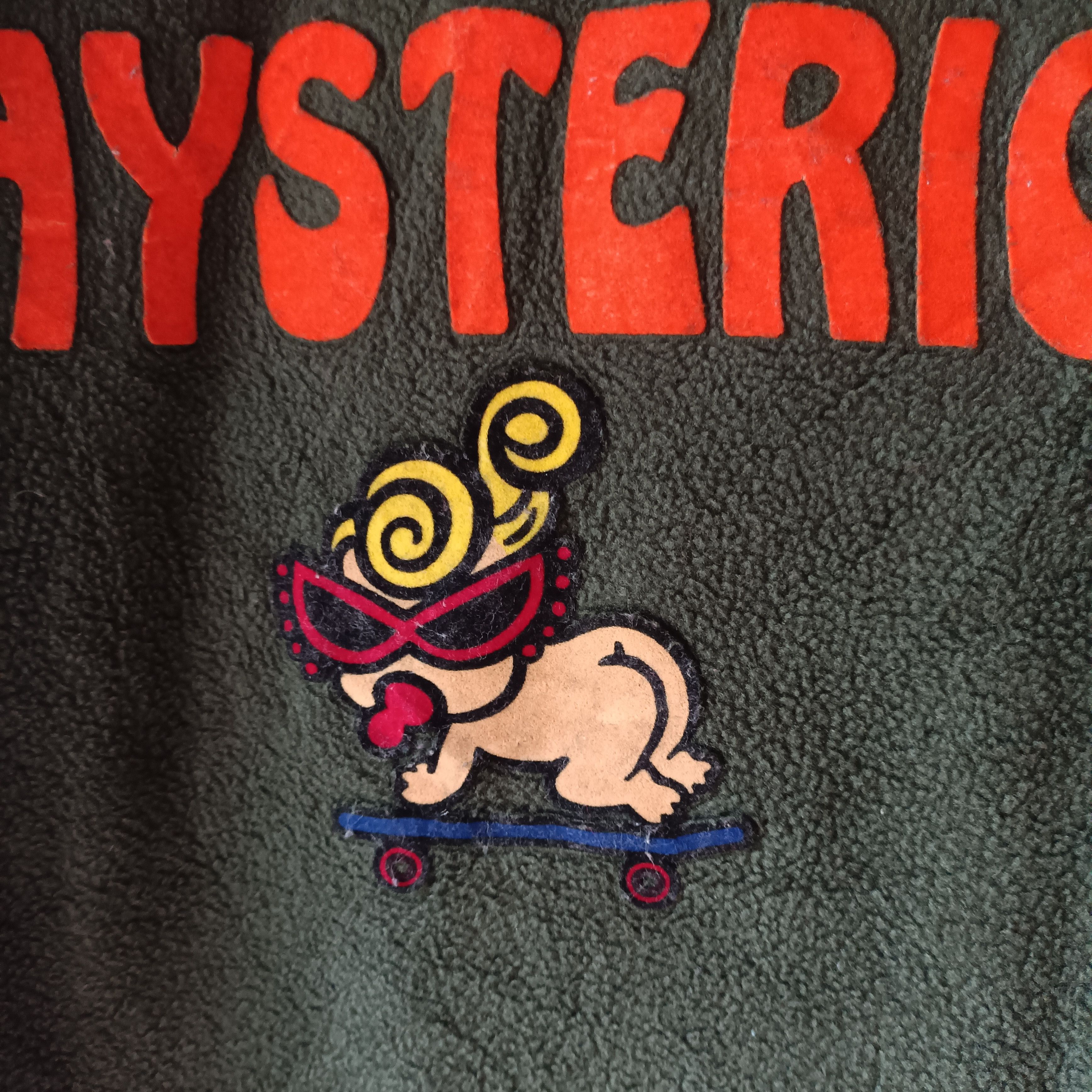 Hysteric Glamour 2000s Hysteric Skate by Hysteric Glamours Mini Vest Polartec Size US XS / EU 42 / 0 - 6 Thumbnail