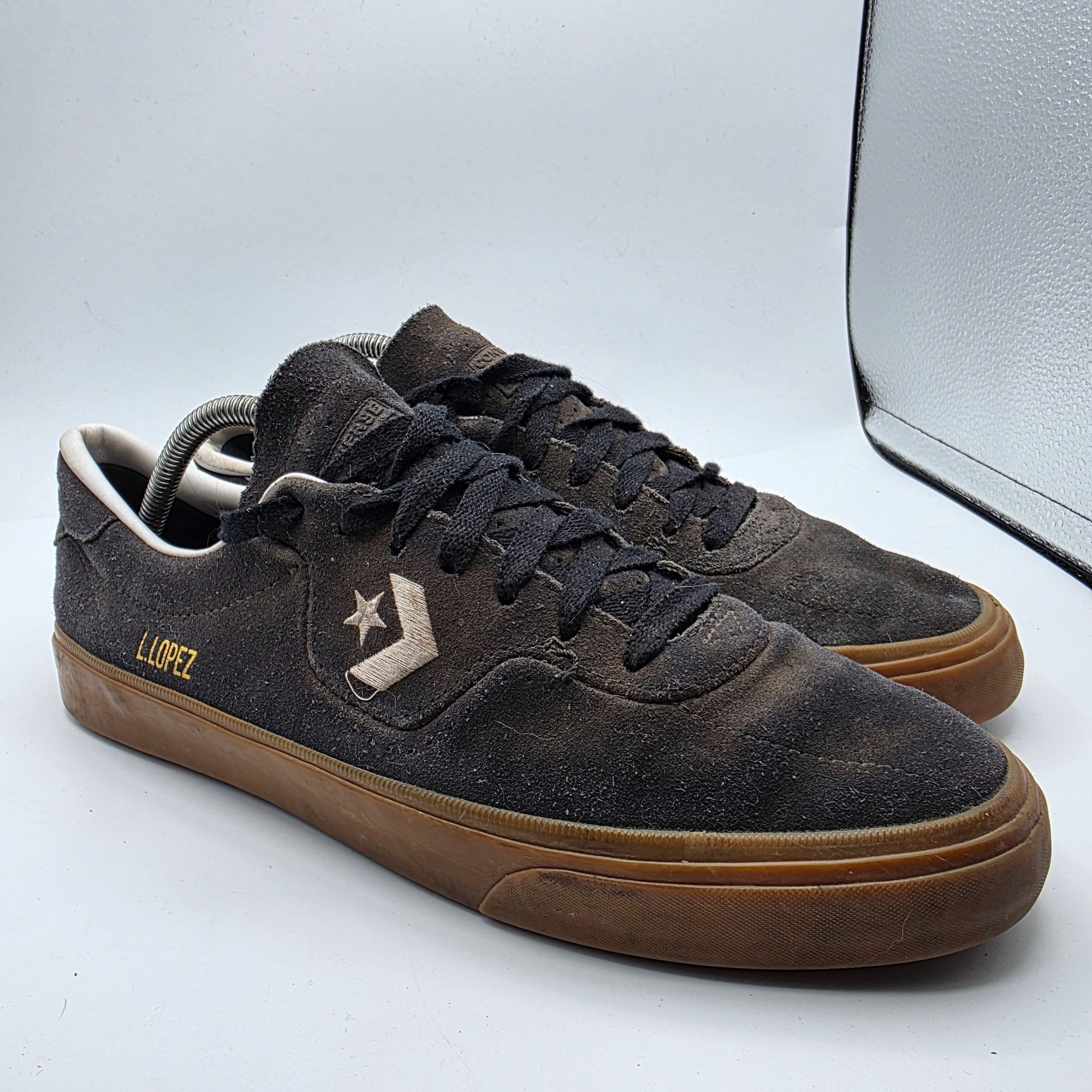 Converse Converse Louie Lopez Pro Mens Size 10 Black Brown Sneaker Sh Size US 10 / EU 43 - 1 Thumbnail