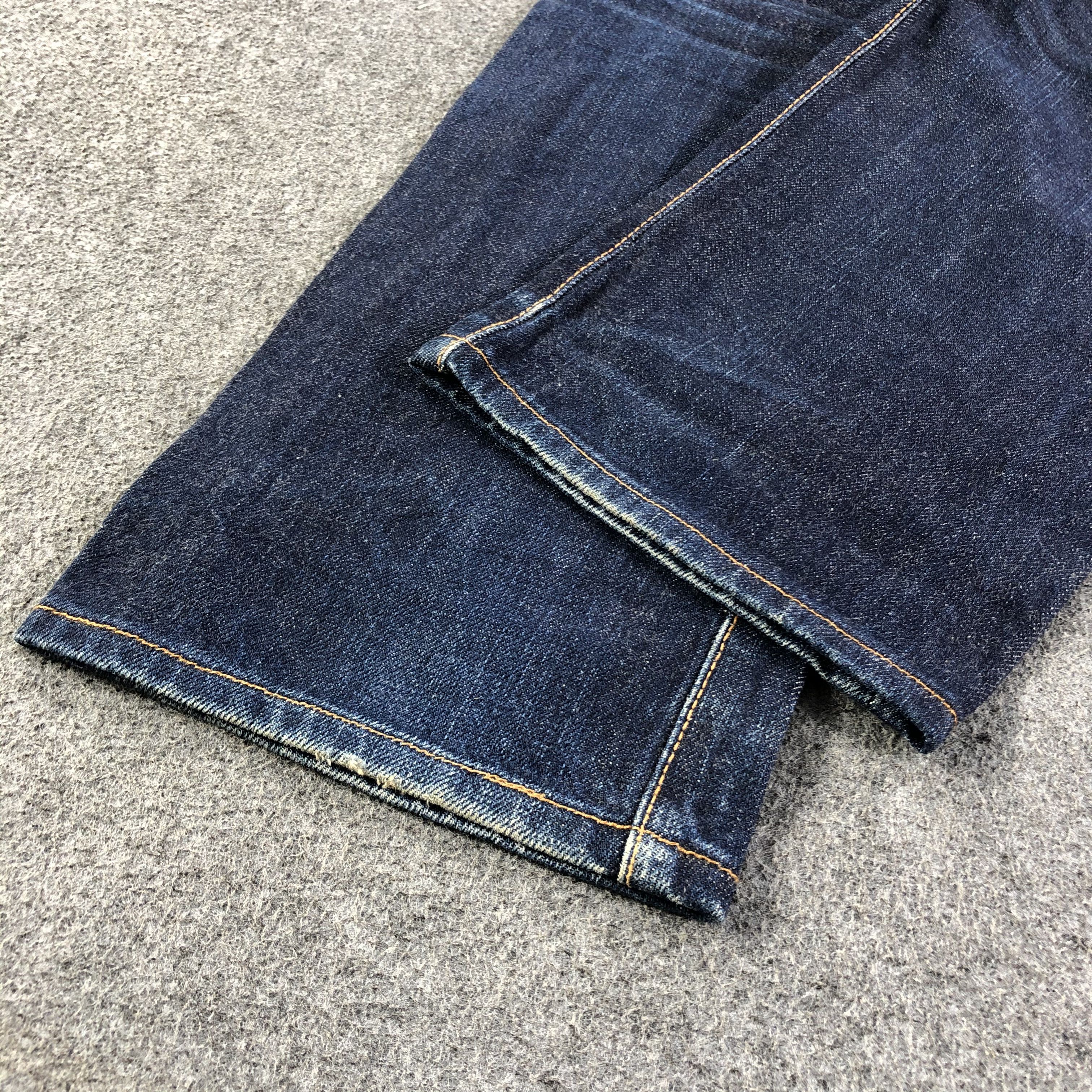Japanese Brand Hr Market Jeans Dark Wash Denim -J2758 Size US 30 / EU 46 - 6 Thumbnail