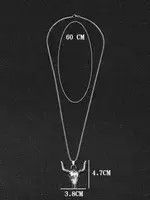 Japanese Brand Bull Head Charm Necklace Size ONE SIZE - 3 Thumbnail
