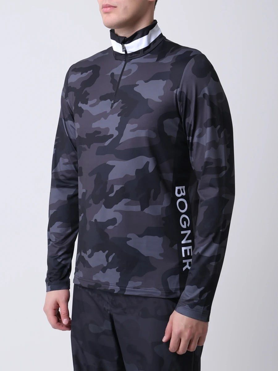 Bogner Bogner Verti camo zip elastic fabric heat sink Long sleeve Size US M / EU 48-50 / 2 - 1 Thumbnail