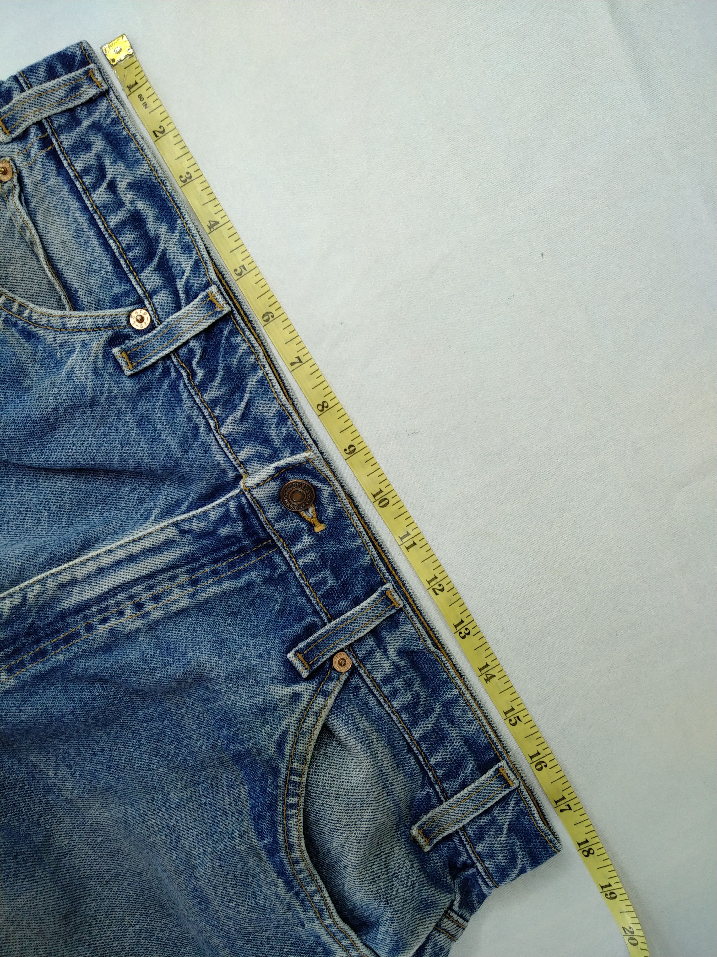 Levi's Blue Wash Vintage Levi's 505 Orange Tab Denim 35x30.5 JN433 Size US 35 - 5 Thumbnail