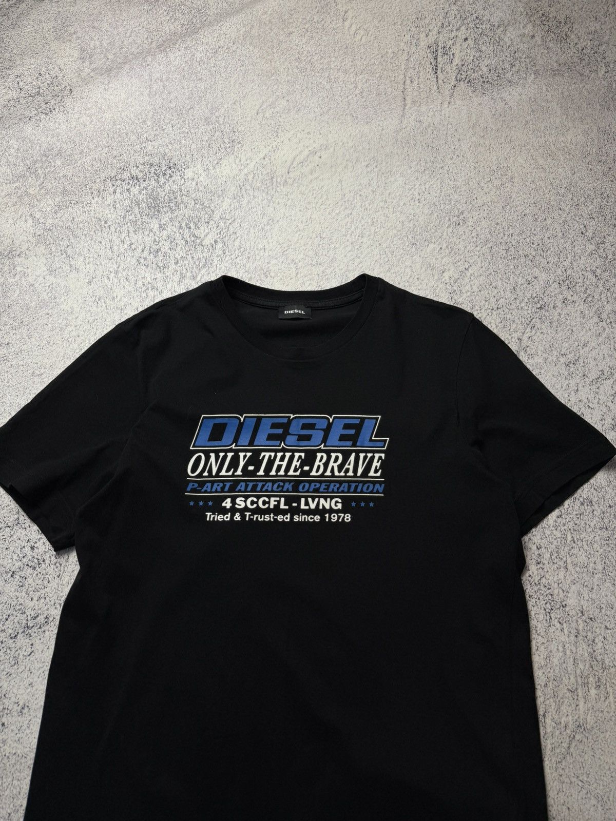 Diesel Mens Diesel T-shirt Only-the-Brave Size US M / EU 48-50 / 2 - 5 Thumbnail