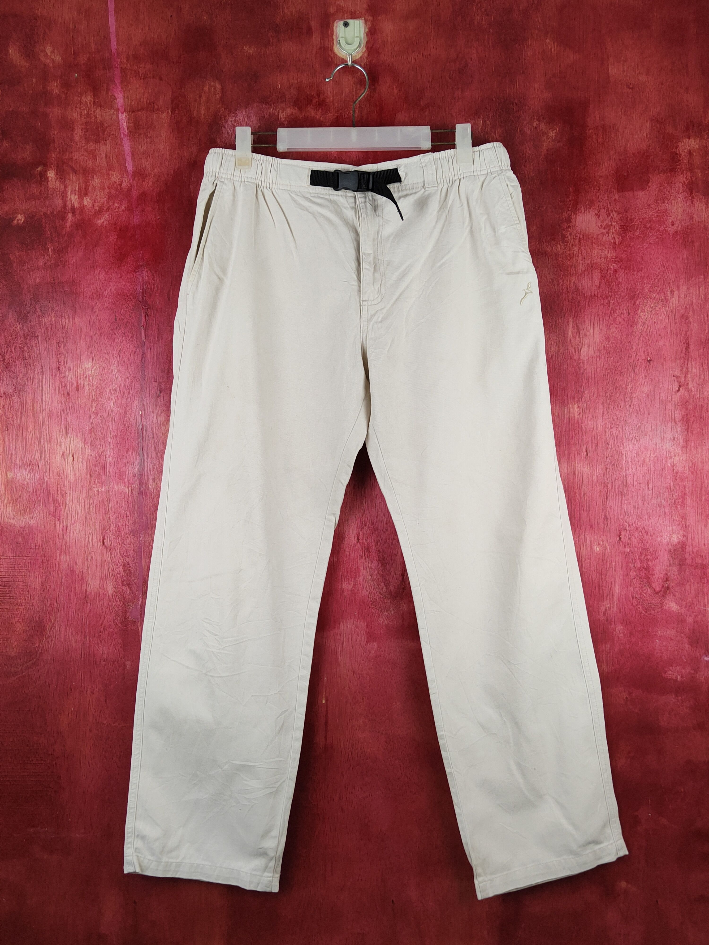 image of Beige Vintage Casual Pants S1458, Men's (Size 31)