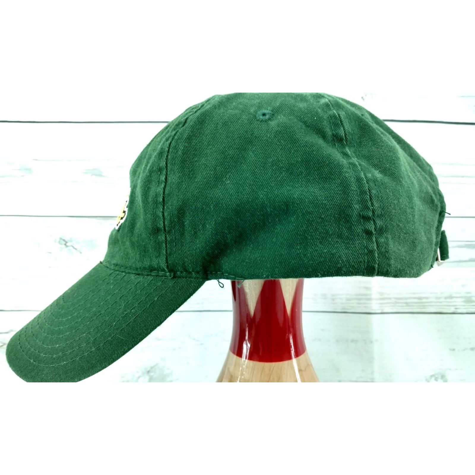 Vintage CABELA'S Hunter Green Cap Men"s Buckle Adjustable Strap Baseball Cap Mens Green Buckle Adjustable Cap Size ONE SIZE - 5 Thumbnail