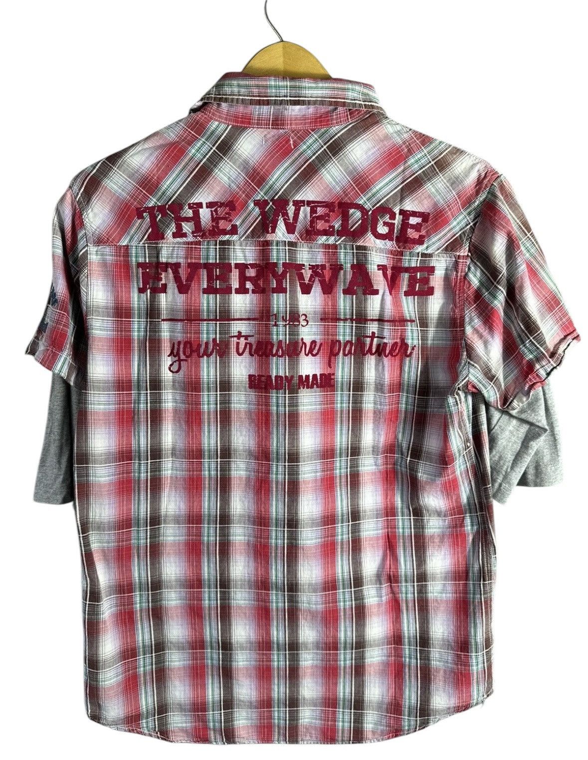 Japanese Brand 90s WELL MADE POEM DOUBLE SLEEVE JUNYA WATANABE CDG STYLE Size US M / EU 48-50 / 2 - 2 Thumbnail
