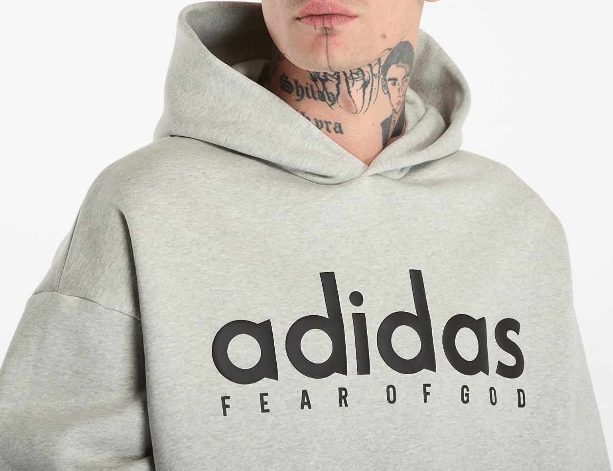Adidas × Fear of God Fear Of God Athletics Cotton Fleece Hoodie Grey Heather S Size US S / EU 44-46 / 1 - 2 Thumbnail