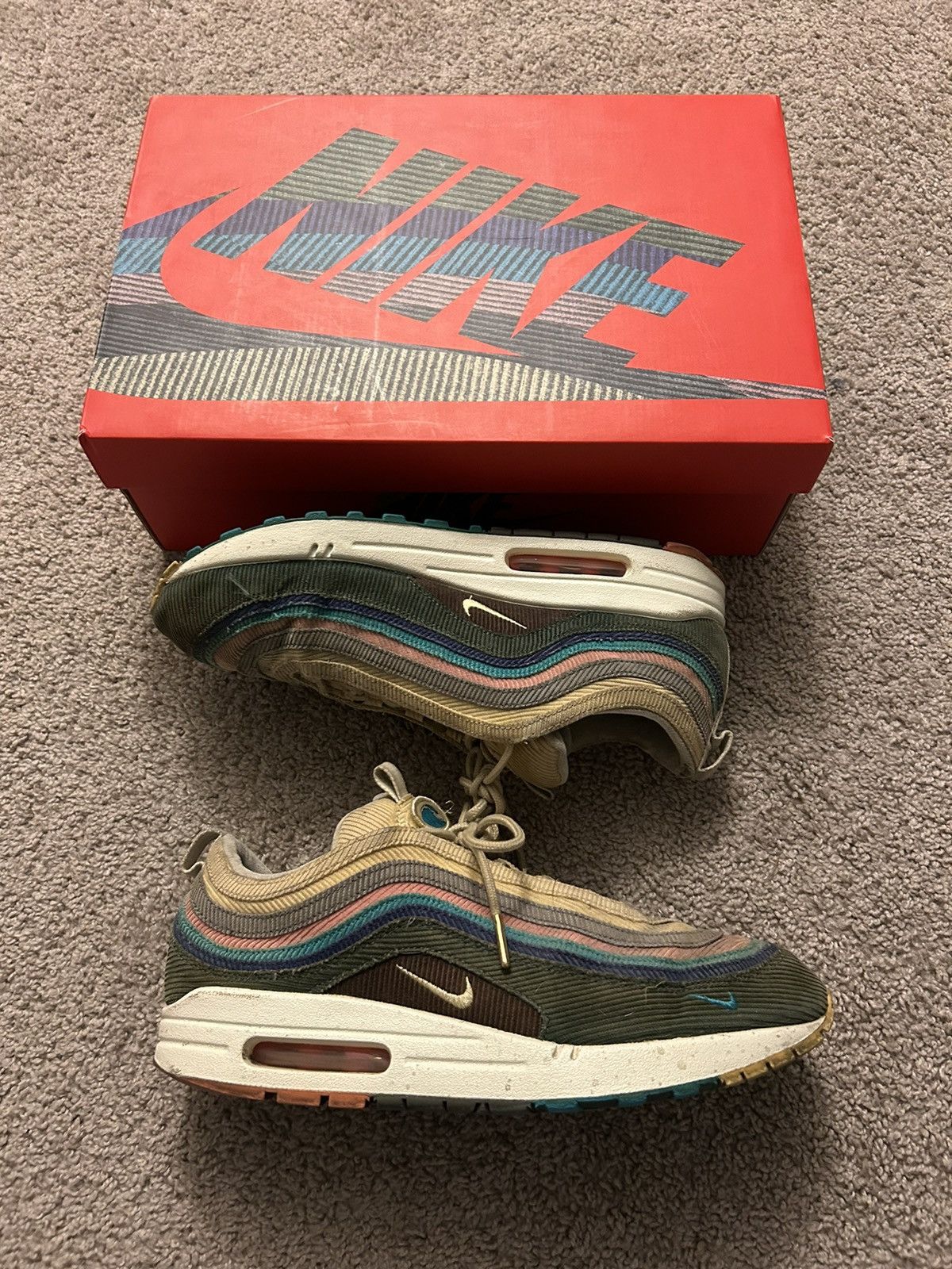 Nike Sean Wotherspoon Air Max 1 97 Size 10 Grailed