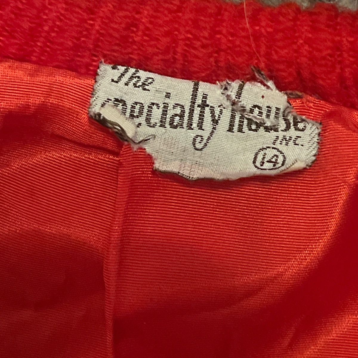 Vintage Rare red cropped button-up jacket. Size XS / US 0-2 / IT 36-38 - 5 Thumbnail