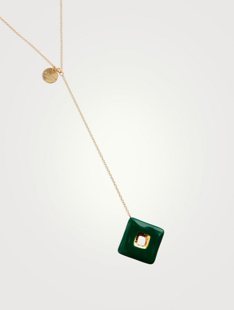 Marni o1y1125 Size : OS / Necklace in Dark Green/Gold Size ONE SIZE - 3 Thumbnail
