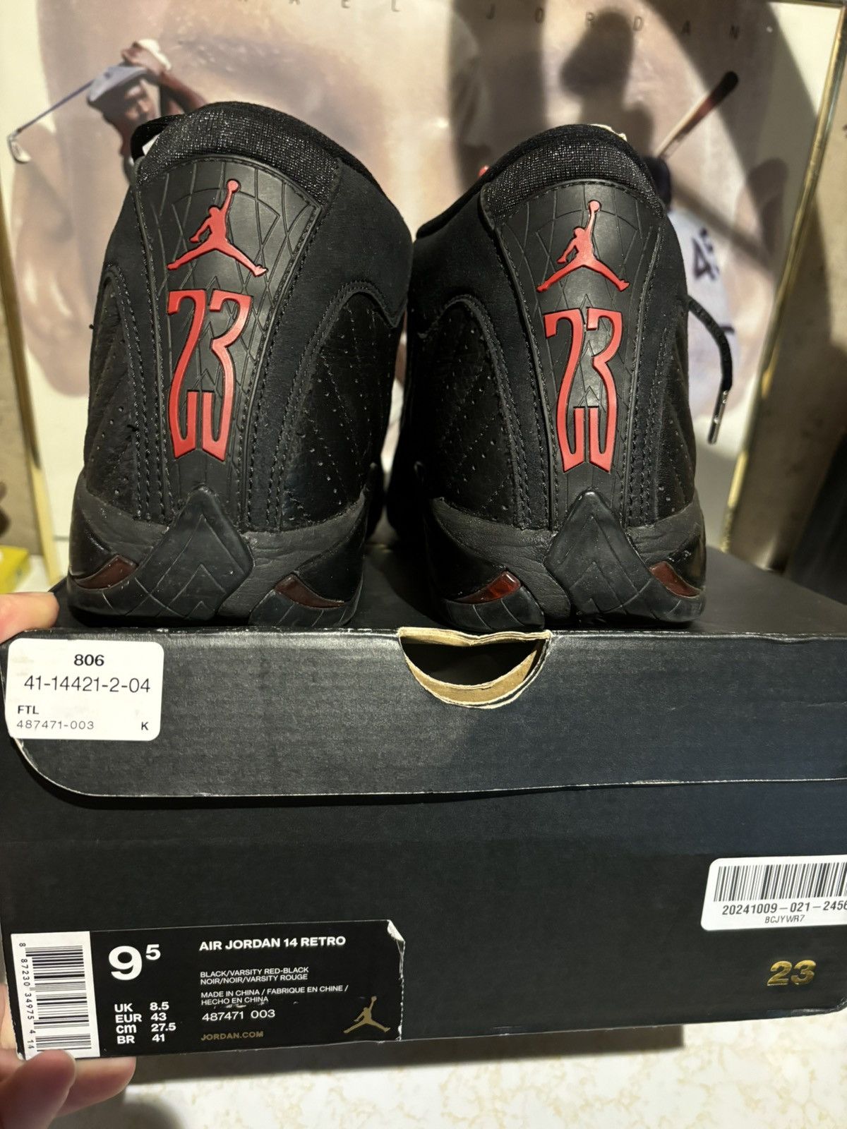 Jordan Brand Jordan Retro 14 ‘last shot’ Size US 9.5 / EU 42-43 - 7 Thumbnail