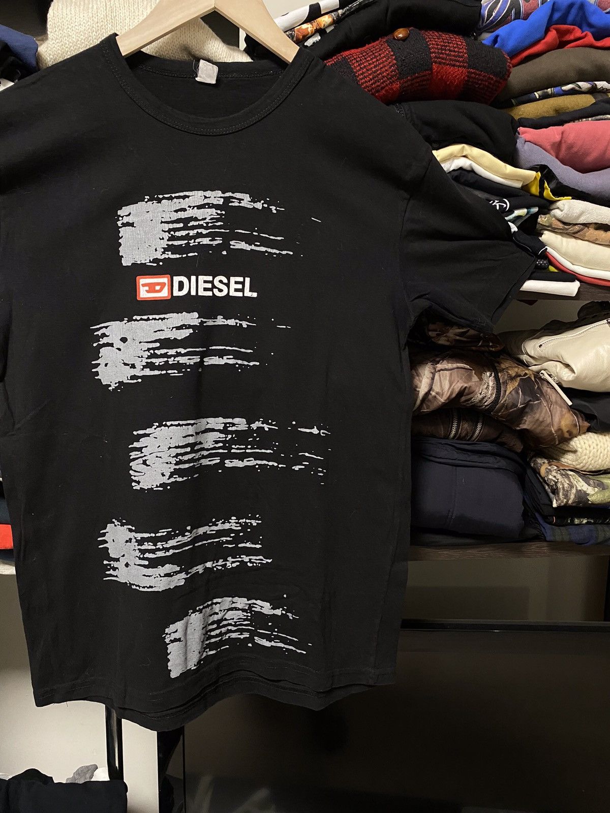Diesel × Japanese Brand × Vintage Y2K Vintage Diesel Tee Shirt Archive Hype Size US L / EU 52-54 / 3 - 4 Thumbnail