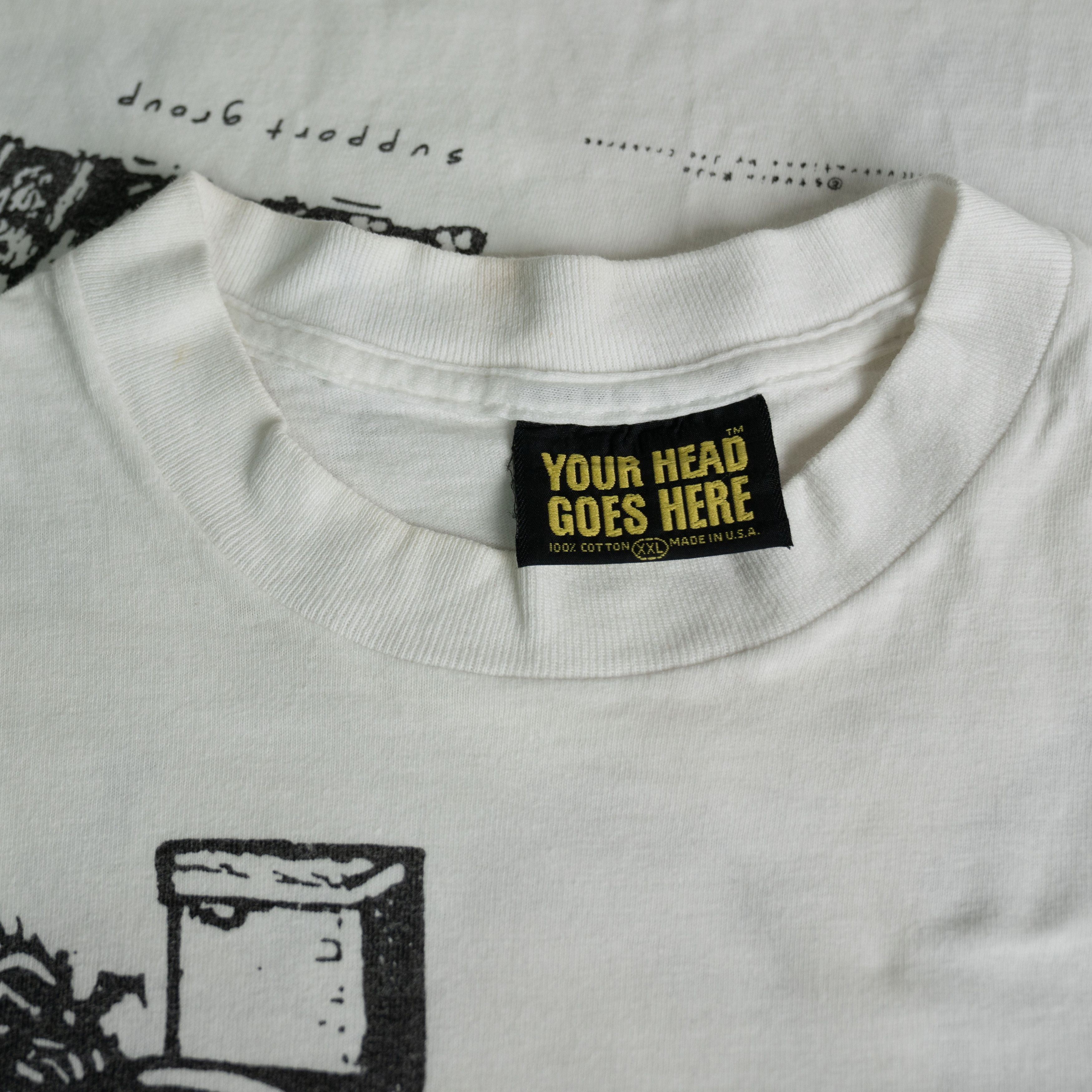 Vintage Vintage 1990's Dog AOP Studio Roja Joe Crabtree Tee Shirt Size US XXL / EU 58 / 5 - 3 Thumbnail