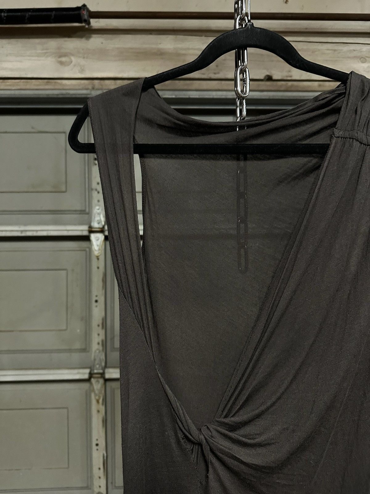 Rick Owens Rick Owens Scorpio Asymmetric Backless Top Size US XS / EU 42 / 0 - 5 Thumbnail