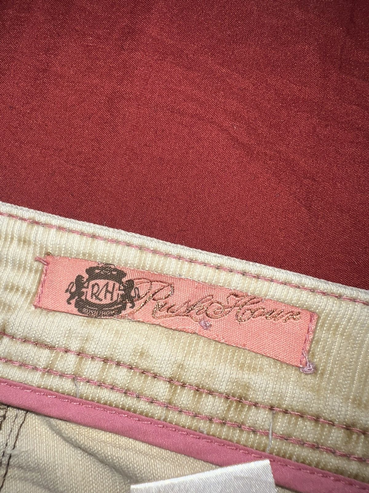 Dolce & Gabbana Vintage Y2k velvet flare pant ⭐️💗 Size 25" / US 0 / IT 36 - 6 Thumbnail