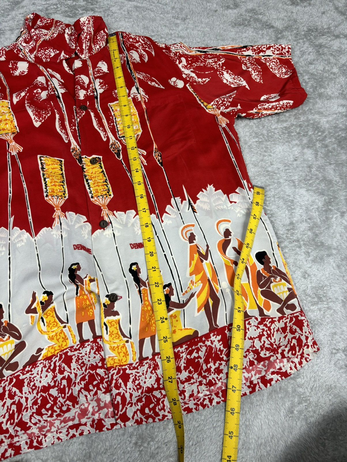 Denime Vintage Denime Hawaii Rayon Shirt Size US L / EU 52-54 / 3 - 10 Thumbnail