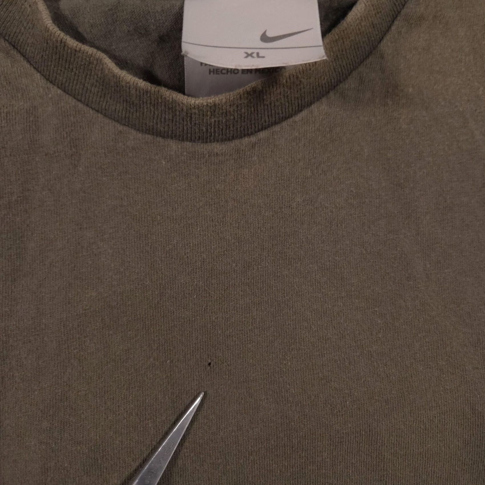 Nike Nike Shirt Mens XL Green Swoosh Logo Tee Crewneck Casual Cotton Size US XL / EU 56 / 4 - 5 Thumbnail