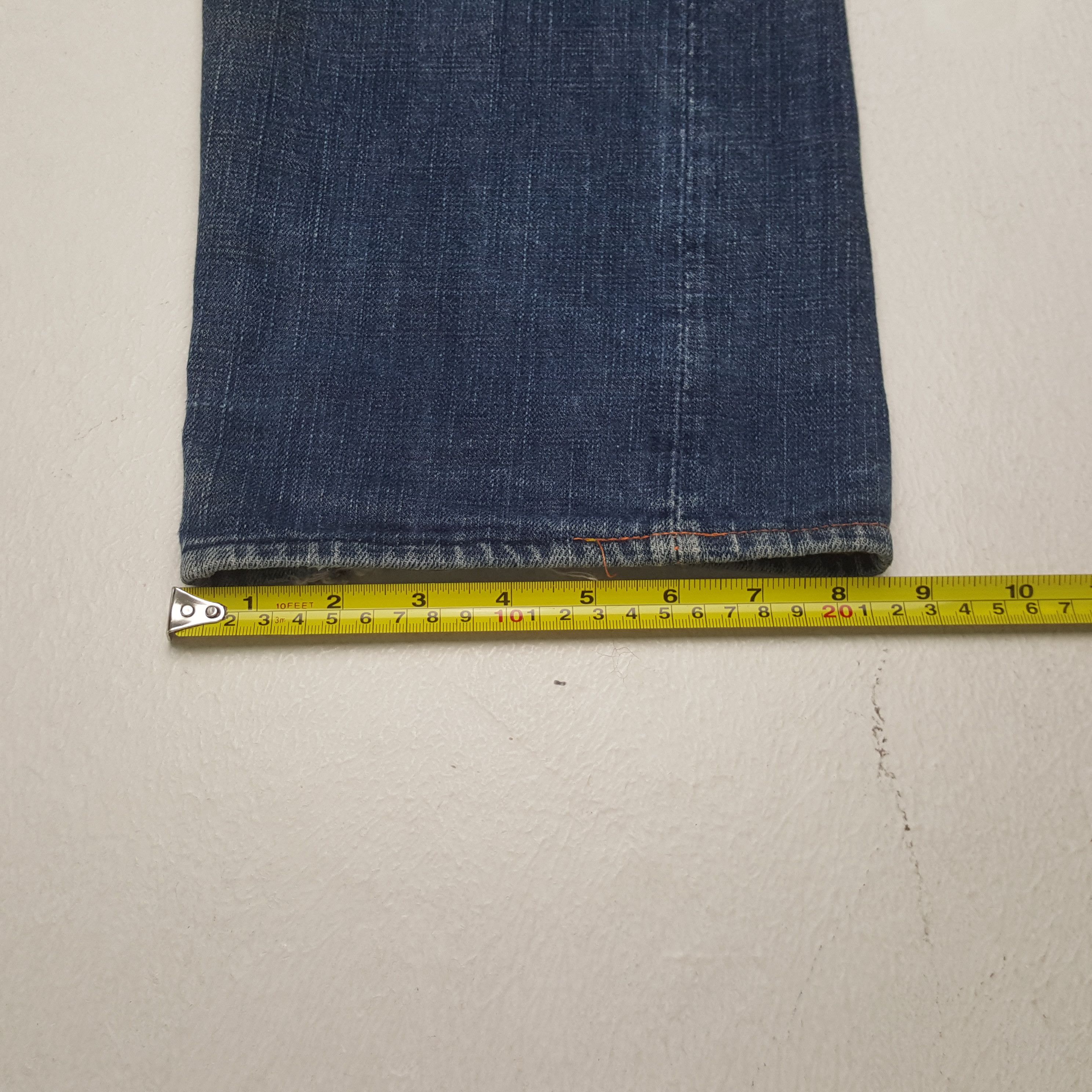 Evisu Vintage Evisu Japanese Brand Daicock Custom Style Jeans RR12 Size US 30 / EU 46 - 11 Thumbnail