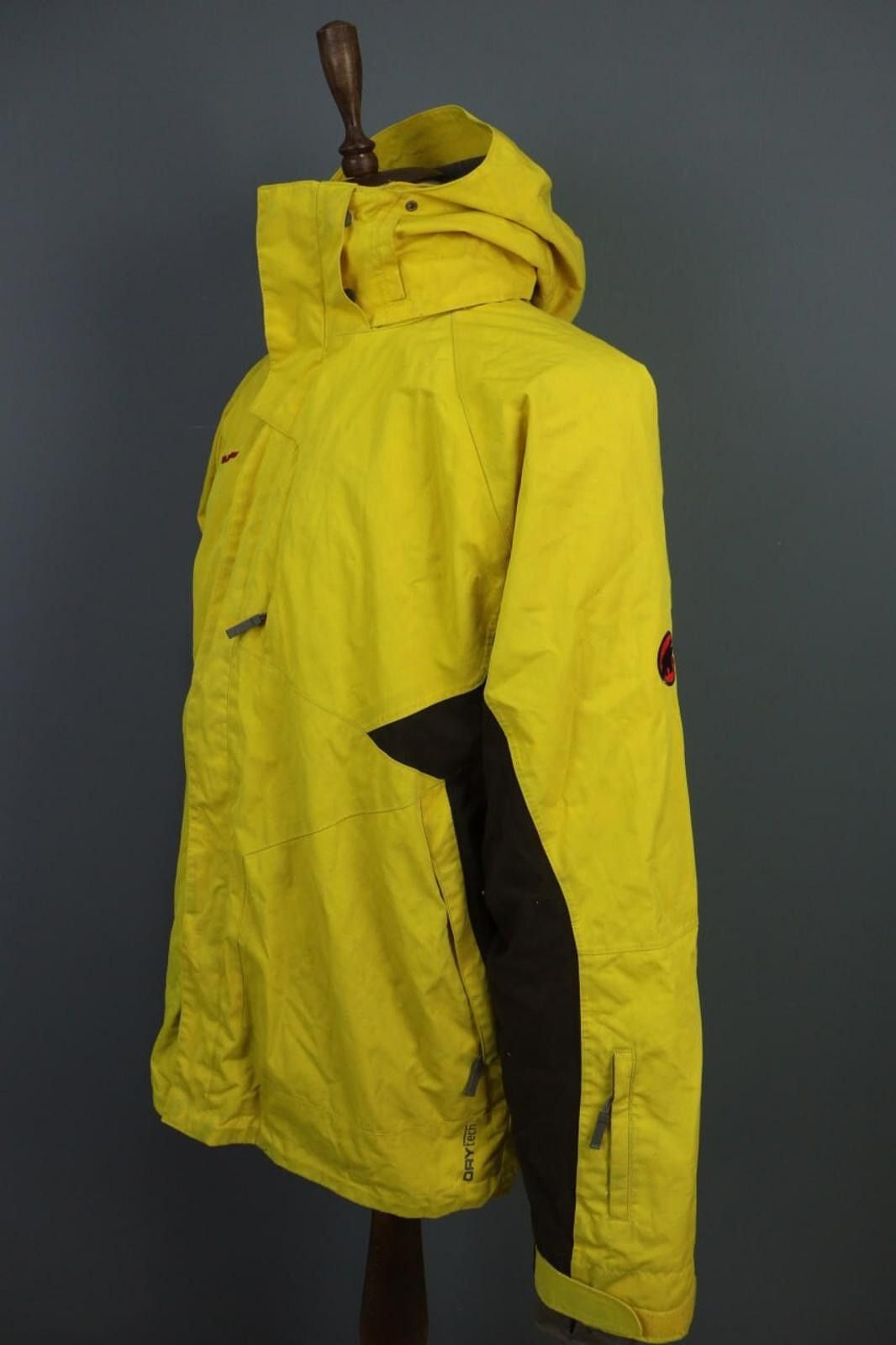 Mammut Mammut Vintage Yellow Gore-Tex Waterproof Windbreaker Jacket Size US M / EU 48-50 / 2 - 9 Thumbnail