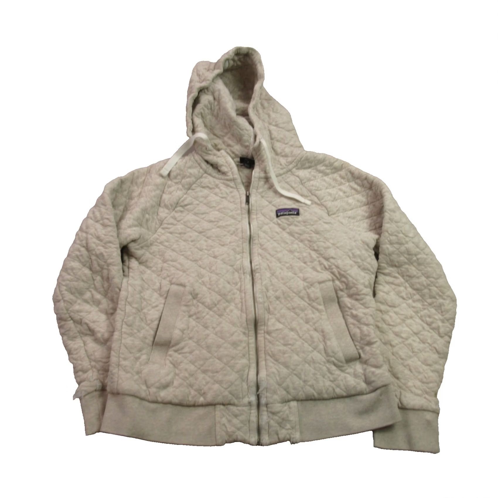 Patagonia Patagonia Hoodie Womens Small Long Sleeve Full Zip Hooded Beige Casual Size S / US 4 / IT 40 - 2 Thumbnail