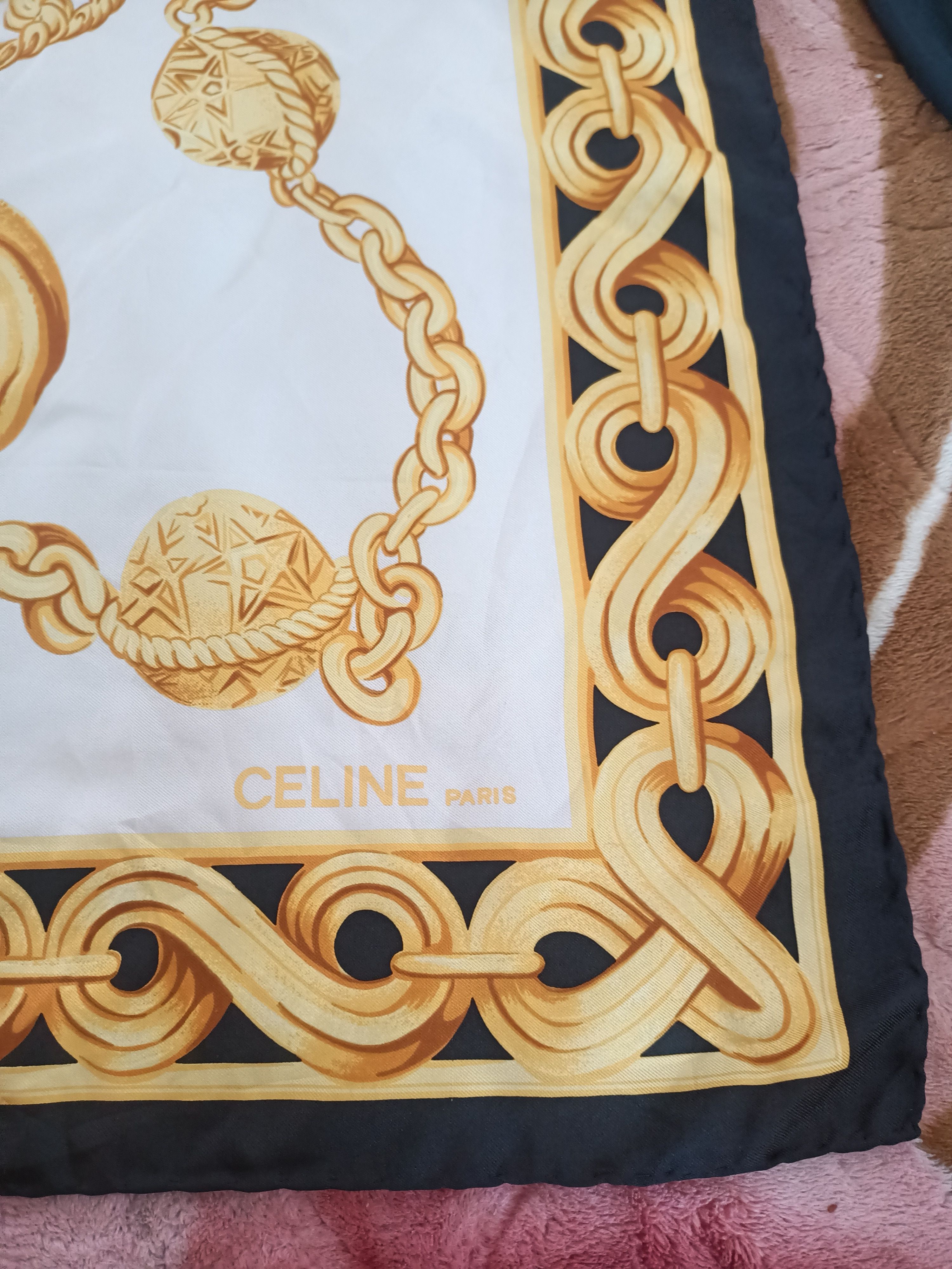 Celine Vintage Celine Paris Scarves Size ONE SIZE - 3 Thumbnail