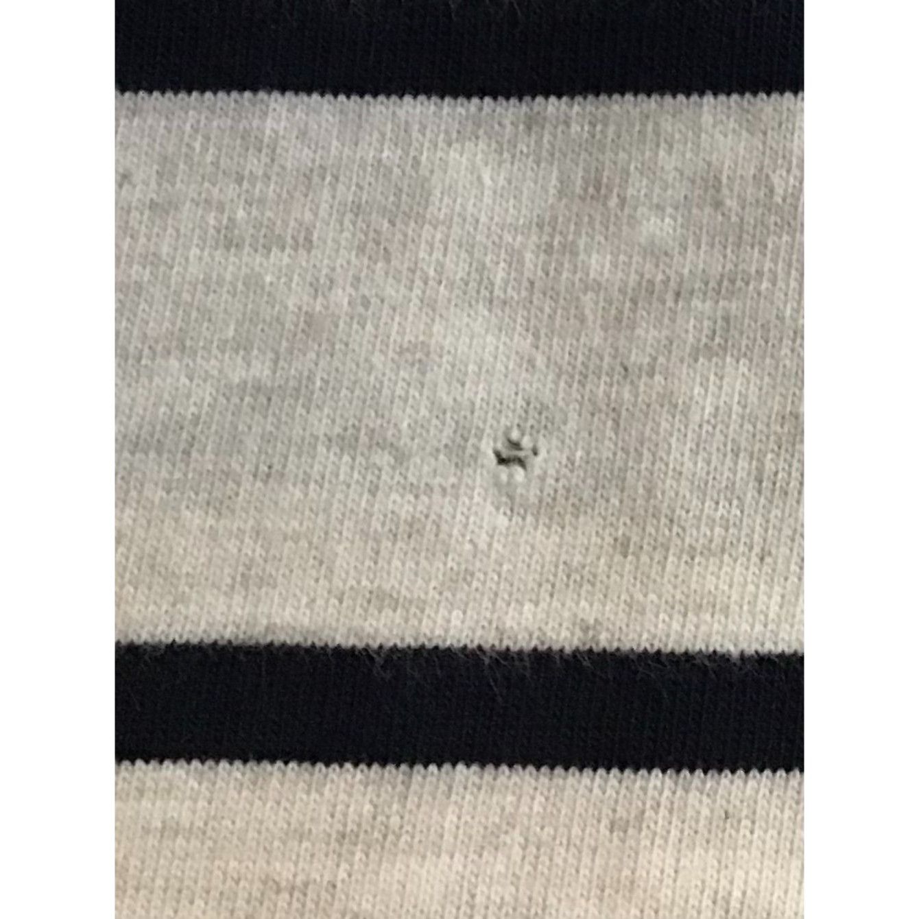 Banana Republic Banana Republic Striped Beige & Navy Supima Cotton T-Shirt X Size US XL / EU 56 / 4 - 3 Thumbnail