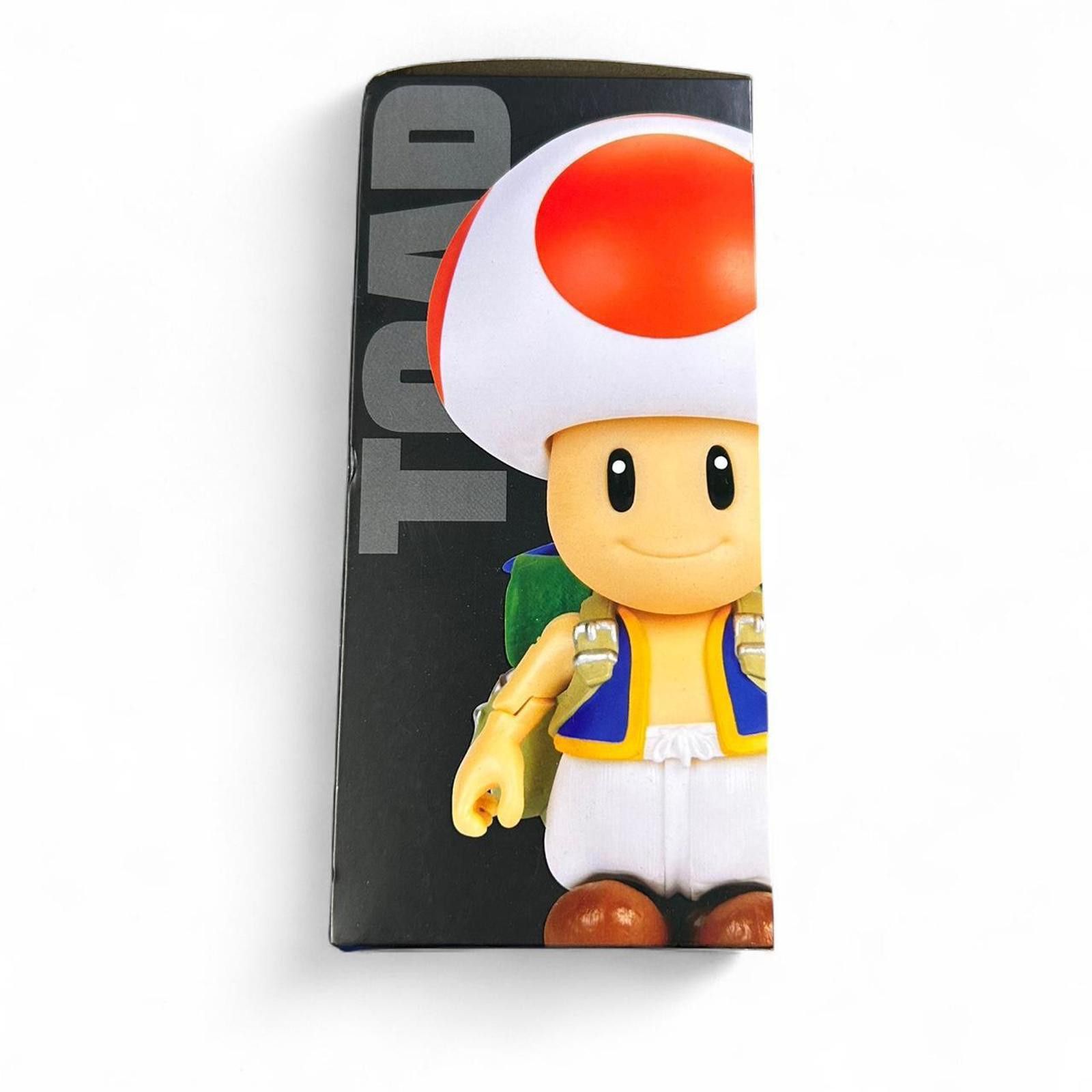 Nintendo The Super Mario Bros. Movie Toad 4” Figure Size ONE SIZE - 4 Thumbnail